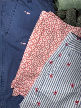 3 PAIRS! J Crew, Nautica, NY&CO Ladies Shorts Lobsters, Whales Preloved-Size 6